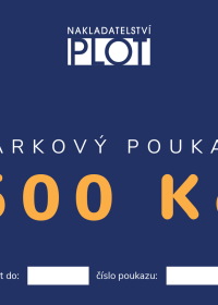 Dárkový poukaz na 500 Kč