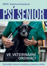 Psí senior ve veterinární ordinaci